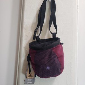 Prana Chalk Bag - Dark Plum Geo - New